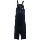 最大10％OFFクーポン カーハート メンズ アウトドア ロングパンツ BIB OVERALL (I022946 0101) : ネイビー caarhartt