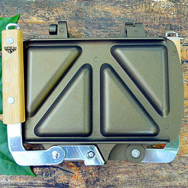 最大10％OFFクーポン【楽天 お買い物マラソン限定 】 マウントスミ ホットサンドメーカー (ot1803-02) キャンプ クッキング小物 Mt SUMI通販格安セール情報　楽天　通販