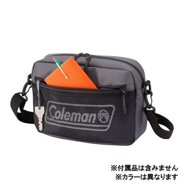 【8/30】 買えば買うほど★ 最大10%OFFクーポン コールマン シールドショルダーポーチ ヘザーブラック 2000037790 トレッキング ショルダーバッグ Coleman