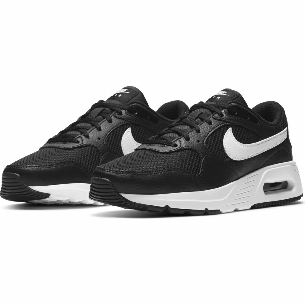 ナイキ ウィメンズ エア マックス SC AIR MAX SC CW4554 001 レディース スニーカー : ブラック×ホワイト NIKE