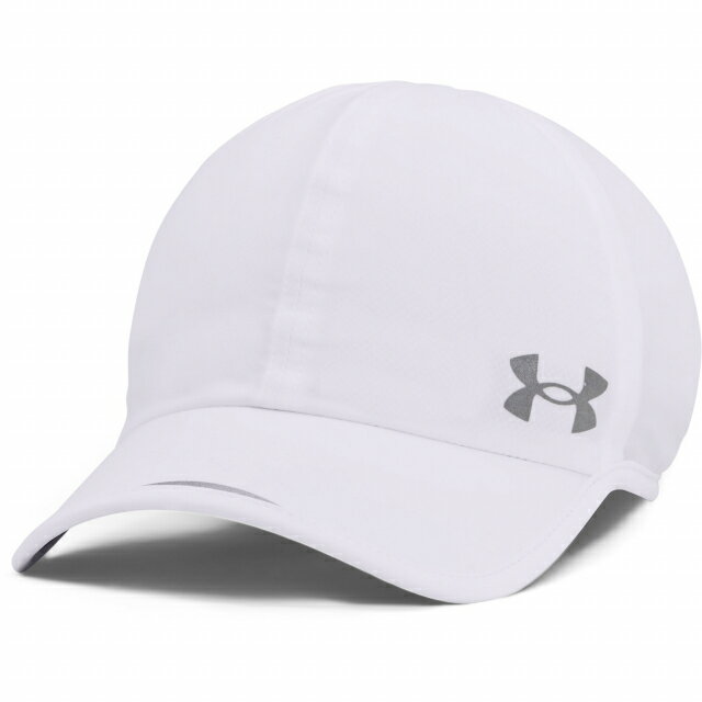 アンダーアーマー 陸上/ランニング キャップ UA Ms Iso-Chill Stretch Run Cap 1361562 100 帽子 : ホワイト UNDER ARMOUR 父の日ギフト 2206_cp_run