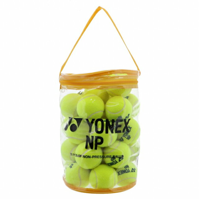 ヨネックス NP エヌピー 30個入りバッグ TB-NP30 硬式テニス ノンプレッシャーボール YONEX