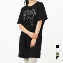 最大10％OFFクーポン プーマ レディース 半袖Tシャツ REBEL Tシャツ ドレス 588843 スポーツウェア PUMA 0529T