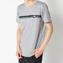 ノースフェイス メンズ 陸上 ランニング 半袖Tシャツ S/S BOX LG LINE T NT32086 Z : グレー THE NORTH FACE
