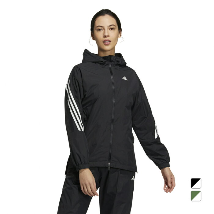 アディダス レディース ウインドジャケット W24/7ウィンドジャケット JIK94 H29486 H29499 スポーツウェア adidas 191011aparel 200903aparel 2204_adi_apparel