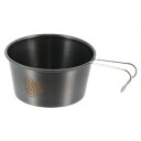 プラットチャンプ PC017 ROCKY CUP CAMP ブラック PC017 キャンプ 食器 シェラカップ platchamp 2303_mo