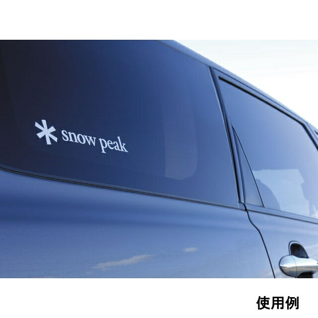 スノーピーク ロゴ ステッカー アスタリスク S (NV 006) snow peak