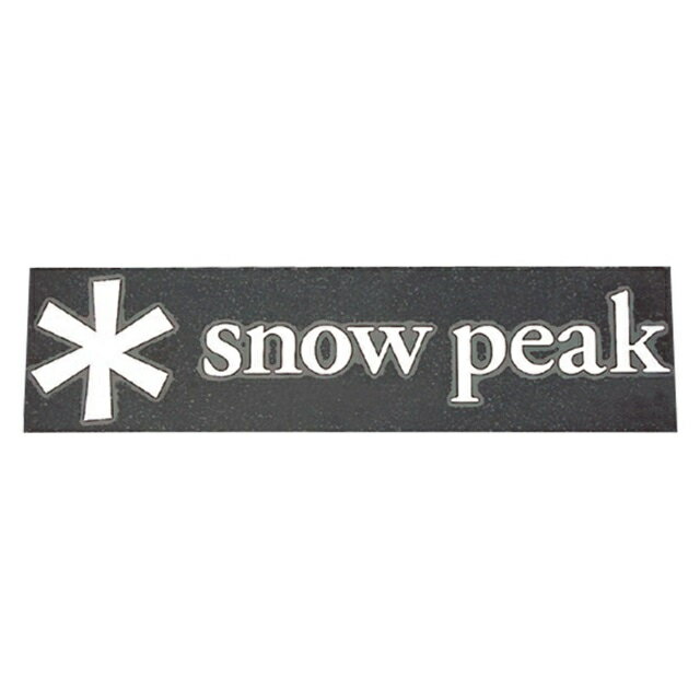 スノーピーク ロゴ ステッカー アスタリスク S (NV 006) snow peak