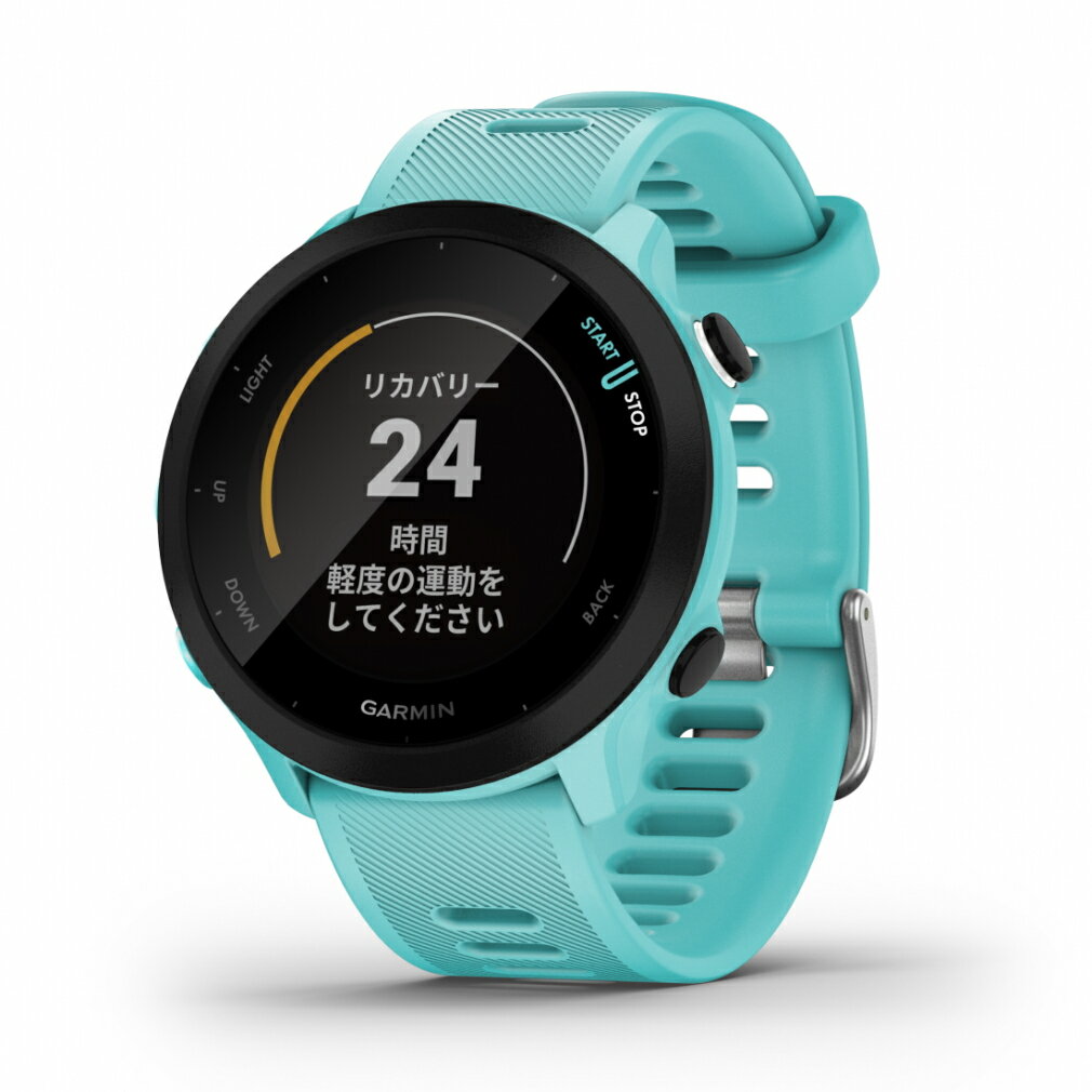 ガーミン フォアアスリート 55 ForeAthlete 55 Aqua 0100256242 スマートウォッチ GPS 心拍計 防水ランニングウォッチ 時計 GARMIN