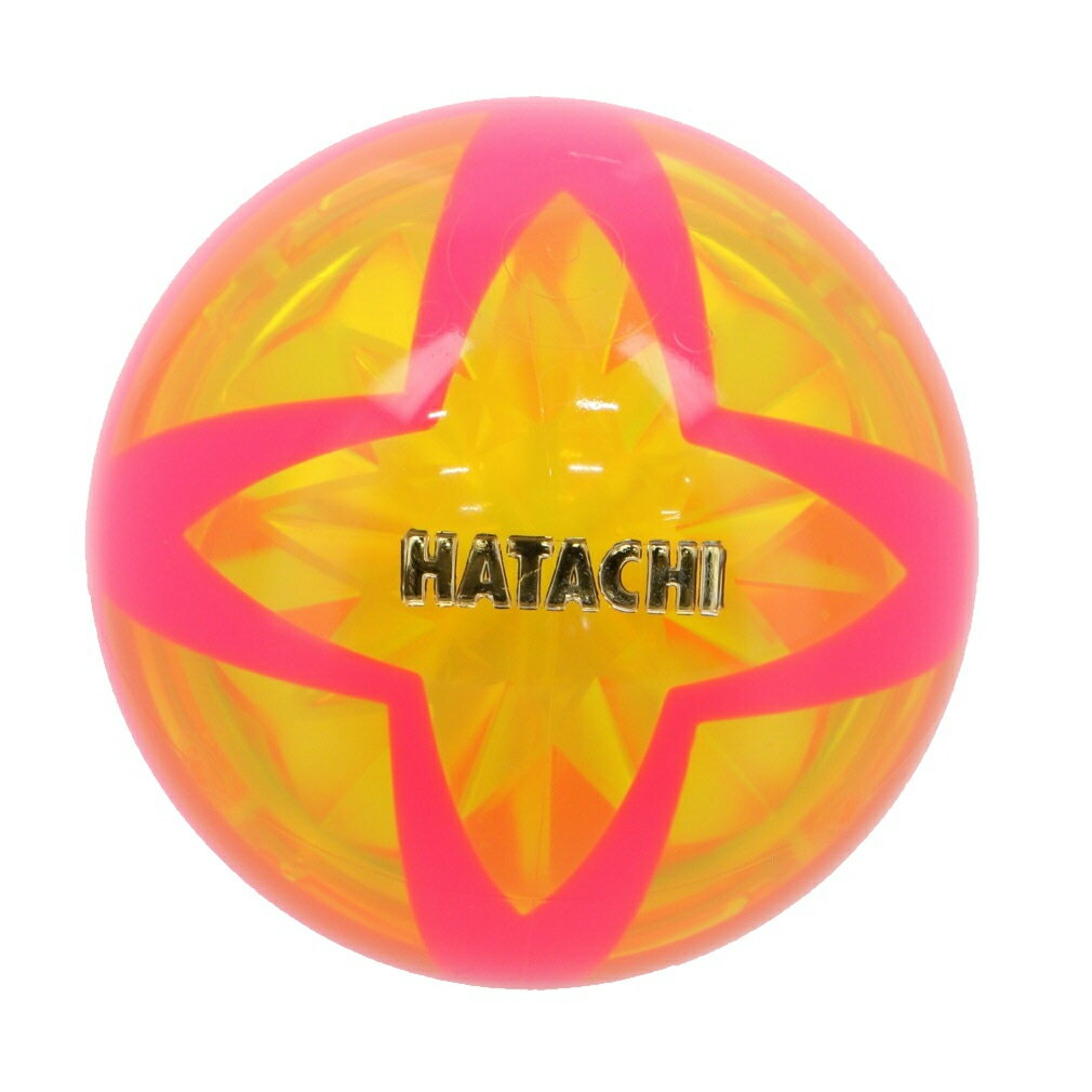 最大10％OFFクーポン  ハタチ エアブレイド流星 イエロー BH3806 グラウンドゴルフ ボール HATACHI