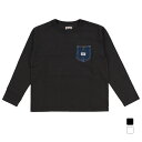 リー ジュニア キッズ・子供 アウトドア 長袖Tシャツ DENIMPOCKET L/S TEE LK0732 LEE