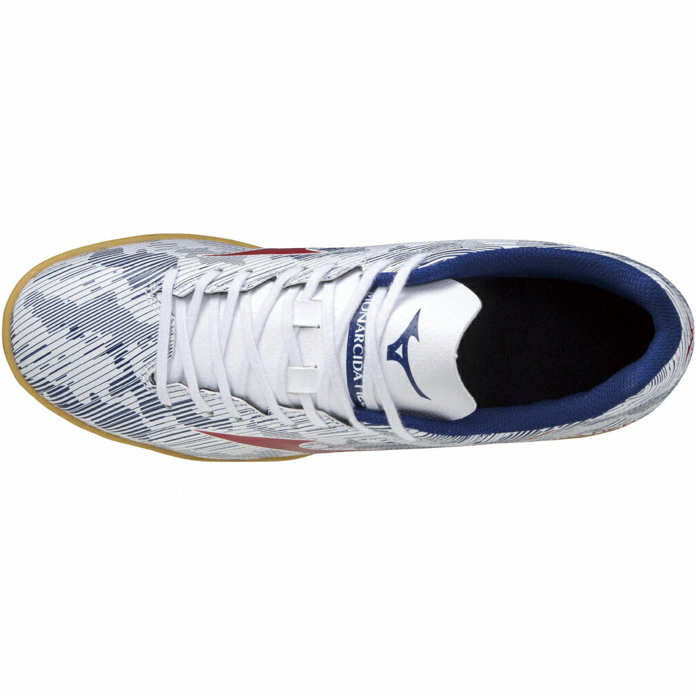 ミズノ モナルシーダ NEO SALA CLUB IN ネオサラクラブイン Q1GA212362 メンズ フットサル シューズ 3E : ホワイト×レッド MIZUNO 220728SCWHバーゲン サッカー 用品 セール