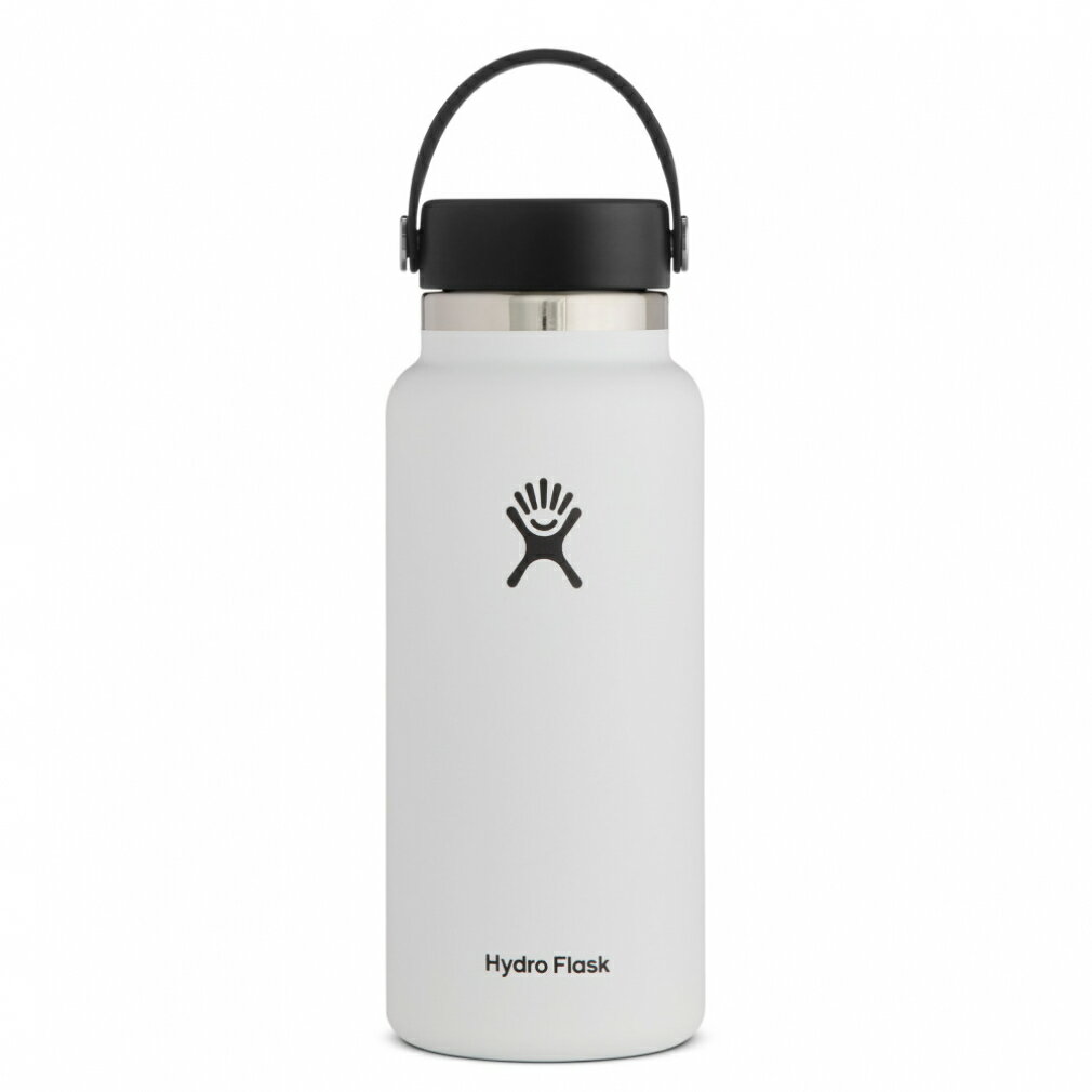 10OFFݥ 5/30 0:0023:59 ϥɥե饹 Hydration 32oz Wide Mouth 5089025 01  : White Hydro Flask