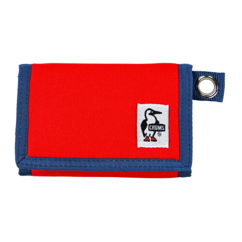 チャムス リサイクルスモールウォレット CH60-3142 R001 トレッキング 3つ折り財布 ミニ財布 : Red CHUMS