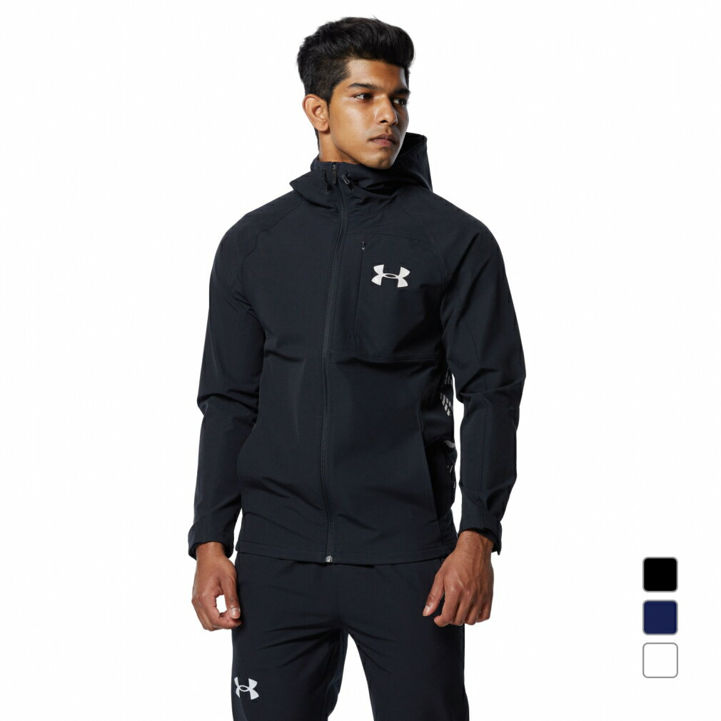 アンダーアーマー メンズ ウインドジャケット UA BRUSHED WOVEN JACKET 1368953 スポーツウェア UNDER ARMOUR