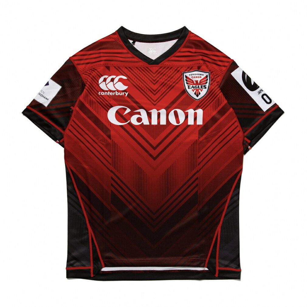 11/25限定★抽選で最大100%Pバック カンタベリー メンズ ラグビー ジャージ CANON REPLICA HOME JERSEY RG32184 : バ...