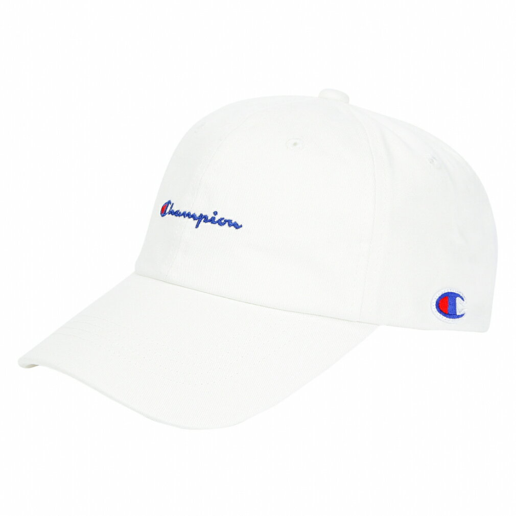 最大10%OFFクーポン 【3/18〜3/26】 チャンピオン キャップ ツイルキャップ 181-019A 帽子 : ホワイト Champion