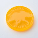ハンティングワールド 蛍光マーカー(大) HWTM-2203YL (0024577301) アウトドアをルーツとするブランド ゴルフ マーカー : イエロー H...