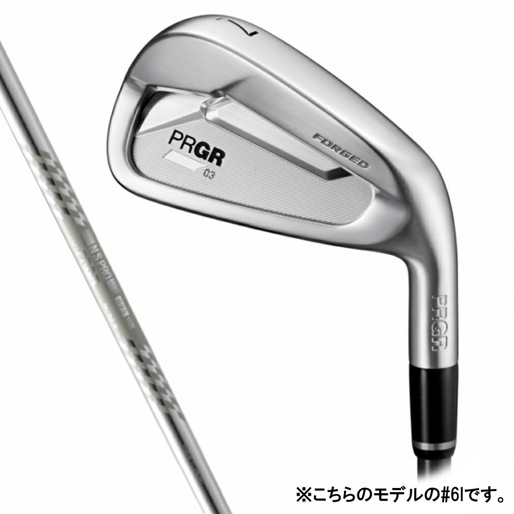 買えば買うほど★最大10％OFFクーポン 【お買い物マラソン限定】 プロギア 03 IRON ゴルフ 単品アイアン スペックスチール3 ver.2 2022年 メンズ PRGR