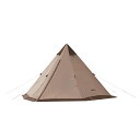 ロゴス Tradcanvas VポールTepee400セット-BB (71208009) キャンプ ドームテント LOGOS