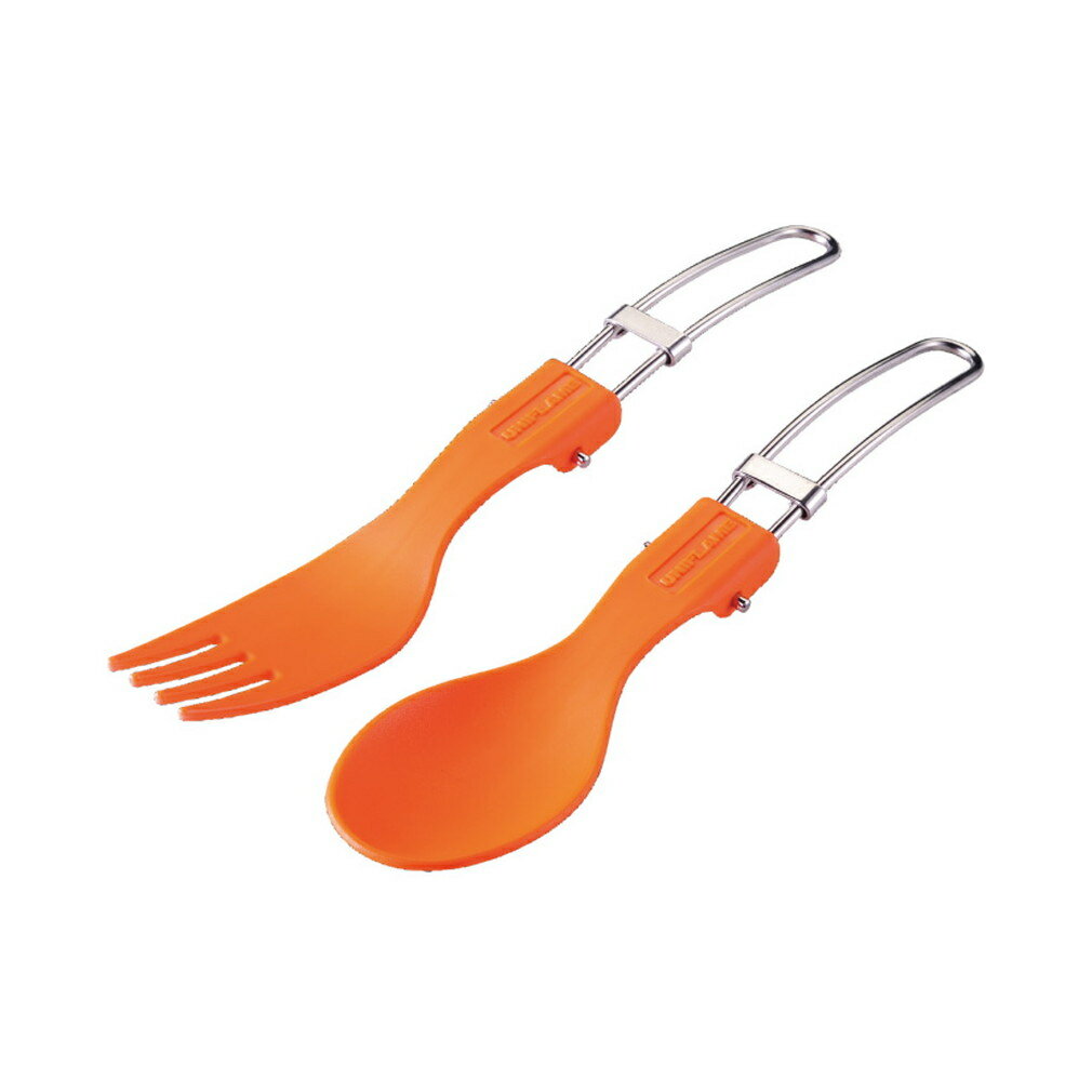 ユニフレーム カラカト オレンジ 668818 キャンプ 食器 カトラリー スプーン フォーク UNIFLAME