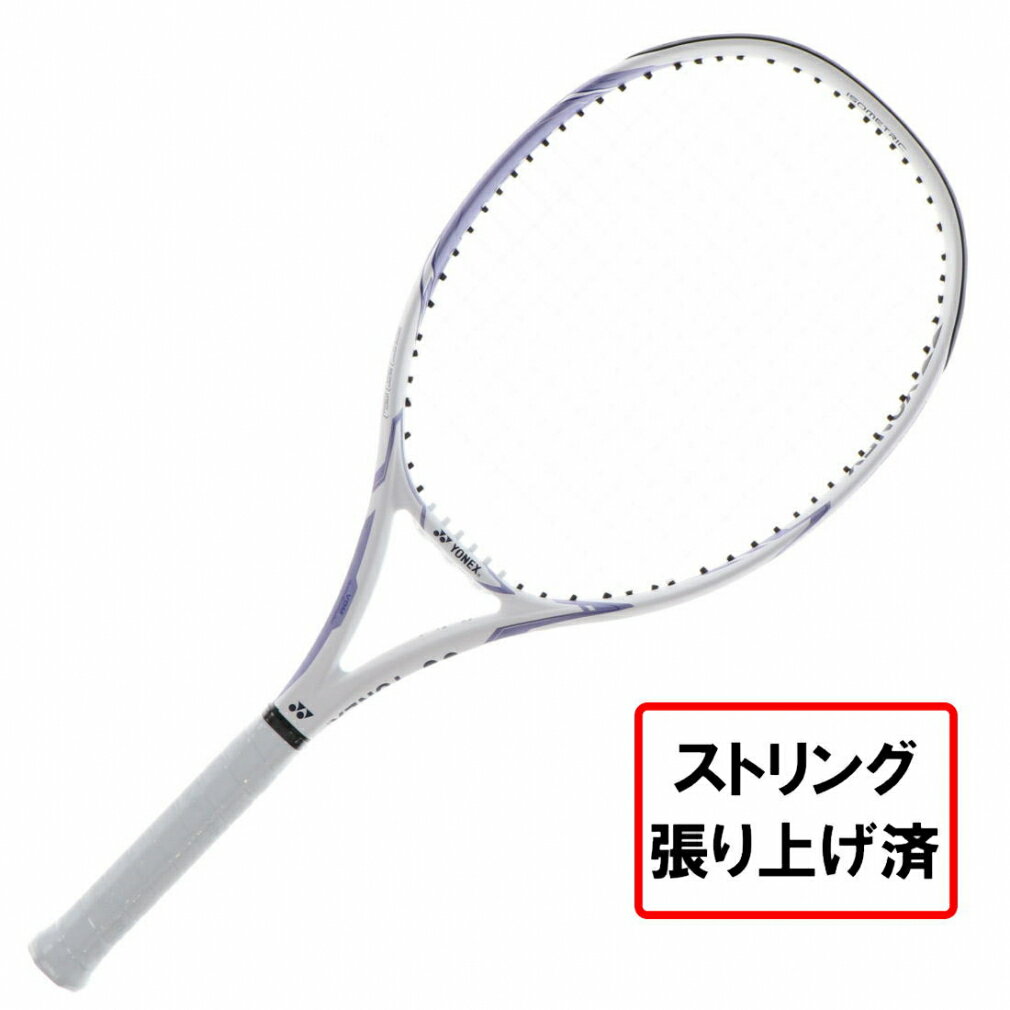 ラケット ヨネックス 国内正規品 Eゾーンパワー 22EZPWAG 硬式テニス 張り上がりラケット : ホワイト×ラベンダー YONEX