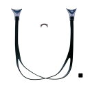 アリーナ ゴーグルパーツ AGL-4500C専用パーツセット (AGL-OCS2 SMK) 水泳 ゴーグル プール スイムグッズ : ブラック arena ar...