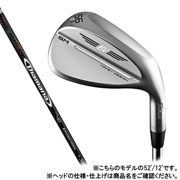 タイトリスト レディース SM9 VF40 5212F Fグラインド ゴルフ ウェッジ TitleistDiamana VF40 52゜/12゜ 2022年 Titleist