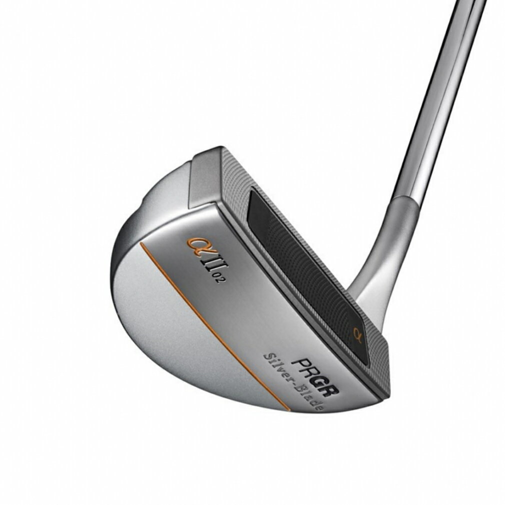 最大10％OFFクーポン 【5/20 0:00〜23:59】 プロギア SB PUTTER α2 02 34 シルバーブレード α-02 ゴルフ パター 2022年 メンズ PRGR