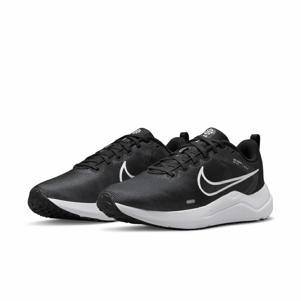 ナイキ ウィメンズ ダウンシフター 12 DD9294001 レディス 陸上/ランニング ランニングシューズ : ブラック×ホワイト NIKE imbkkのサムネイル