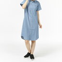 最大10％OFFクーポン チャムス レディース アウトドア 半袖シャツ Yarn-Dyed Chambray S/S Dress CH18-1197 N035 : ブルー CHUMS