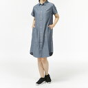 チャムス レディース アウトドア 半袖シャツ Yarn-Dyed Chambray S/S Dress CH18-1197 N030 : ダークブルー CHUMS(4)