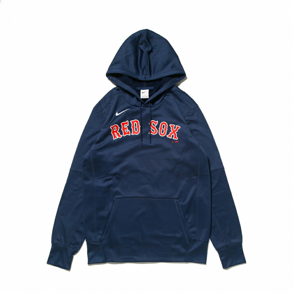 ナイキ メンズ 野球 スウェットパーカー MLB NIKE レッドソックス プルオーバーフーディ NKAQ-44BBQ : ネイビー NIKE 1011UABB