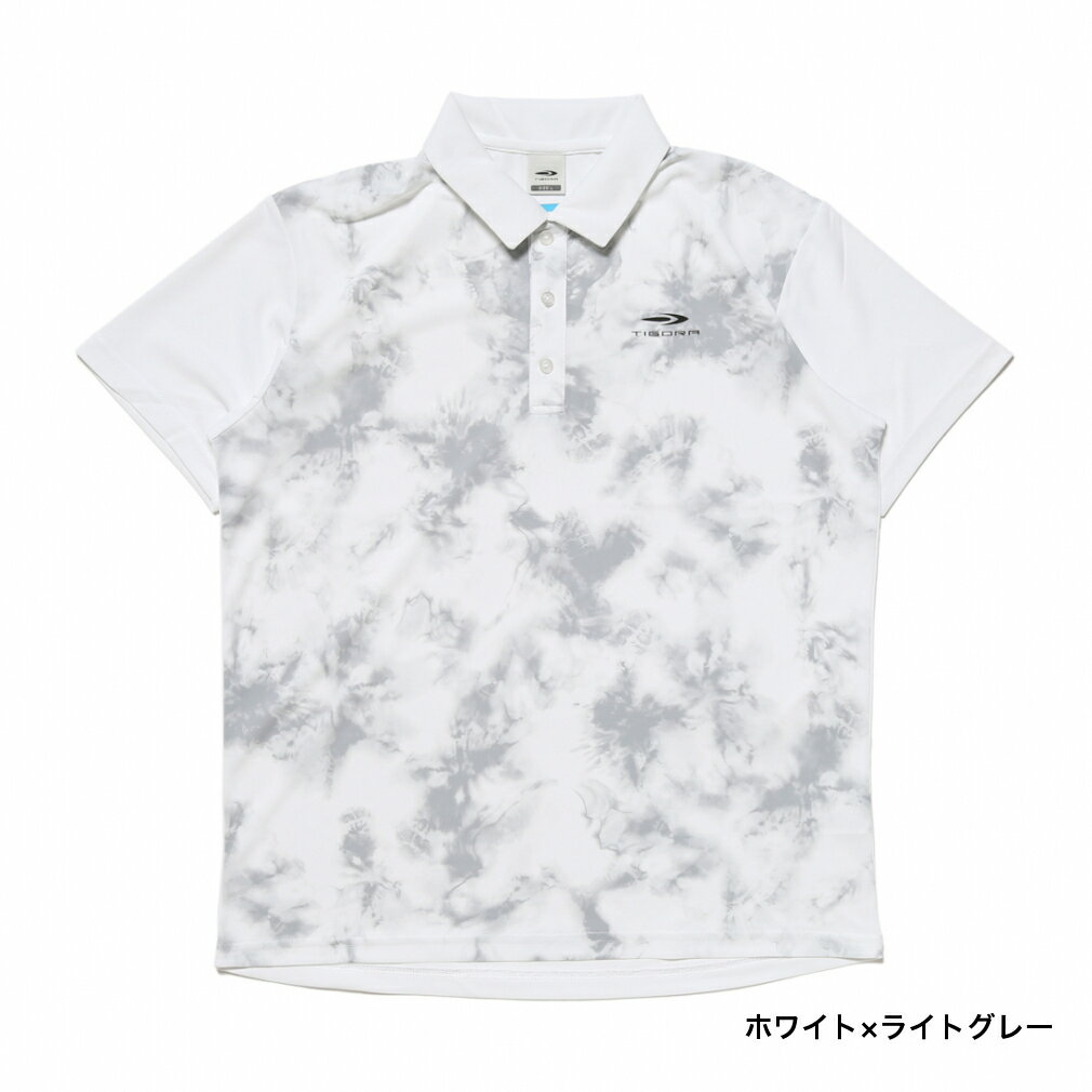 ティゴラメンズテニスATHLETICS半袖ポロシャツ遮熱接触冷感TR-2TW1042PSTIGORA父の日ギフト210706RKAP
