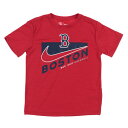 ナイキ ジュニア(キッズ 子供) 野球 MLB NIKE レッドソックス スウォッシュ TOWN 半袖Tシャツ Z3B7SBG6 : レッド NIKE 1011UABB