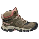 キーン RIDGE FLEX MID WP W 1024921 レディース トレッキング シューズ : TIMBERWOLF/BRICK DUST KEEN 2...