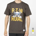 ロイアル メンズ サーフ 半袖Tシャツ DOG Tシャツ R222MST04 roial 2303_ms