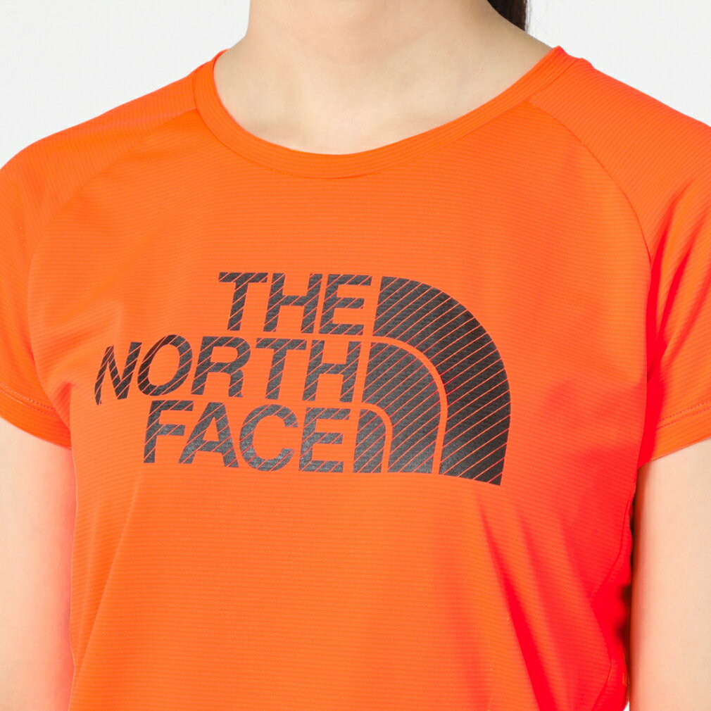 【8/25】買えば買うほど★最大10％OFFクーポン ノースフェイス レディス 陸上/ランニング 半袖Tシャツ S/S BETTER THAN CR NTW12077 : オレンジ THE NORTH FACE