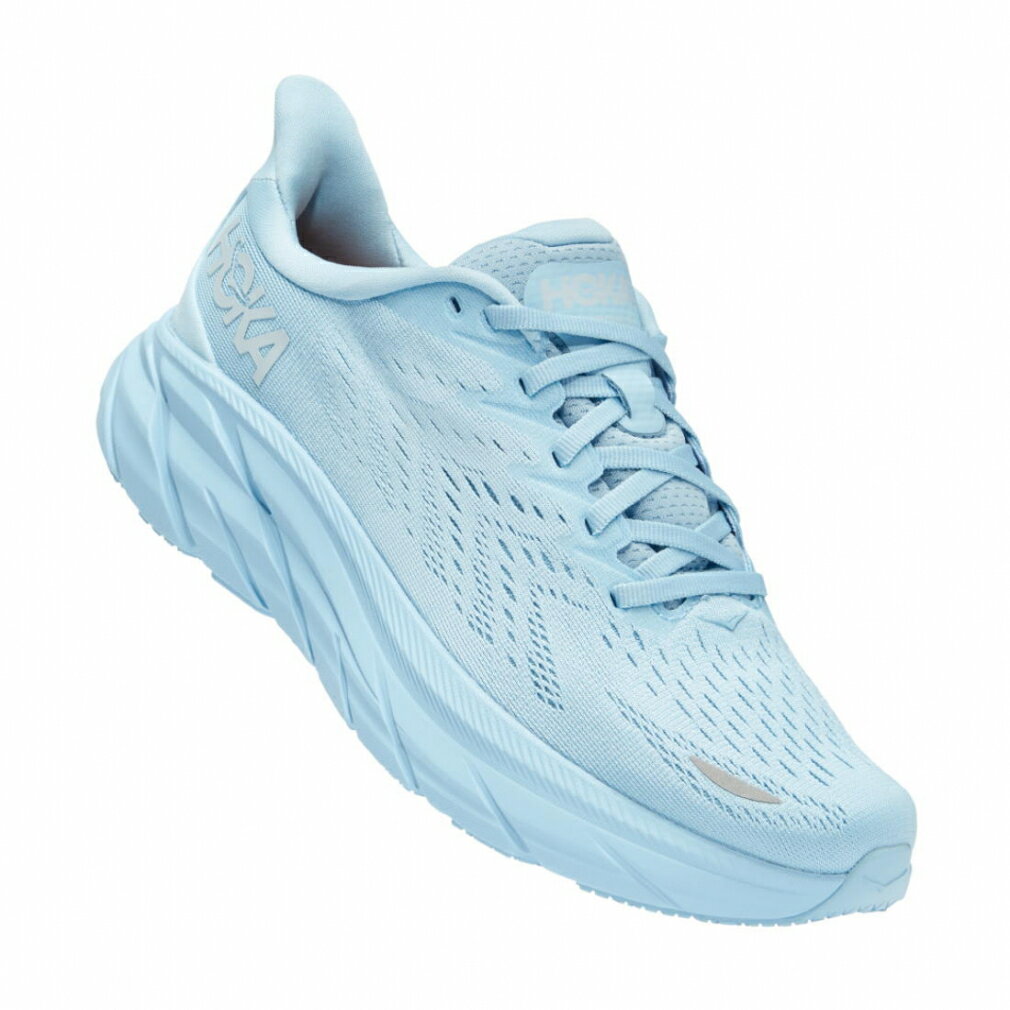ホカオネオネ CLIFTON 8 クリフトン 8 1119394 レディス 陸上/ランニング ランニングシューズ B : ペールブルー×ペールブルー HOKA ONE ONE 1026HKRNのサムネイル