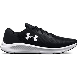 アンダーアーマー UA Charged Pursuit 3 EX WIDE 3025801 メンズ 陸上/ランニング ランニングシューズ : ブラック×ホワイト UNDER ARMOUR 1222RUN43online