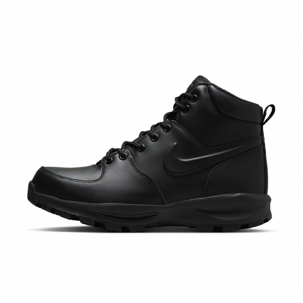 ナイキ マノア レザー MANOA LEATHER 454350 003 メンズ ハイカット スニーカー ： ブラック NIKE