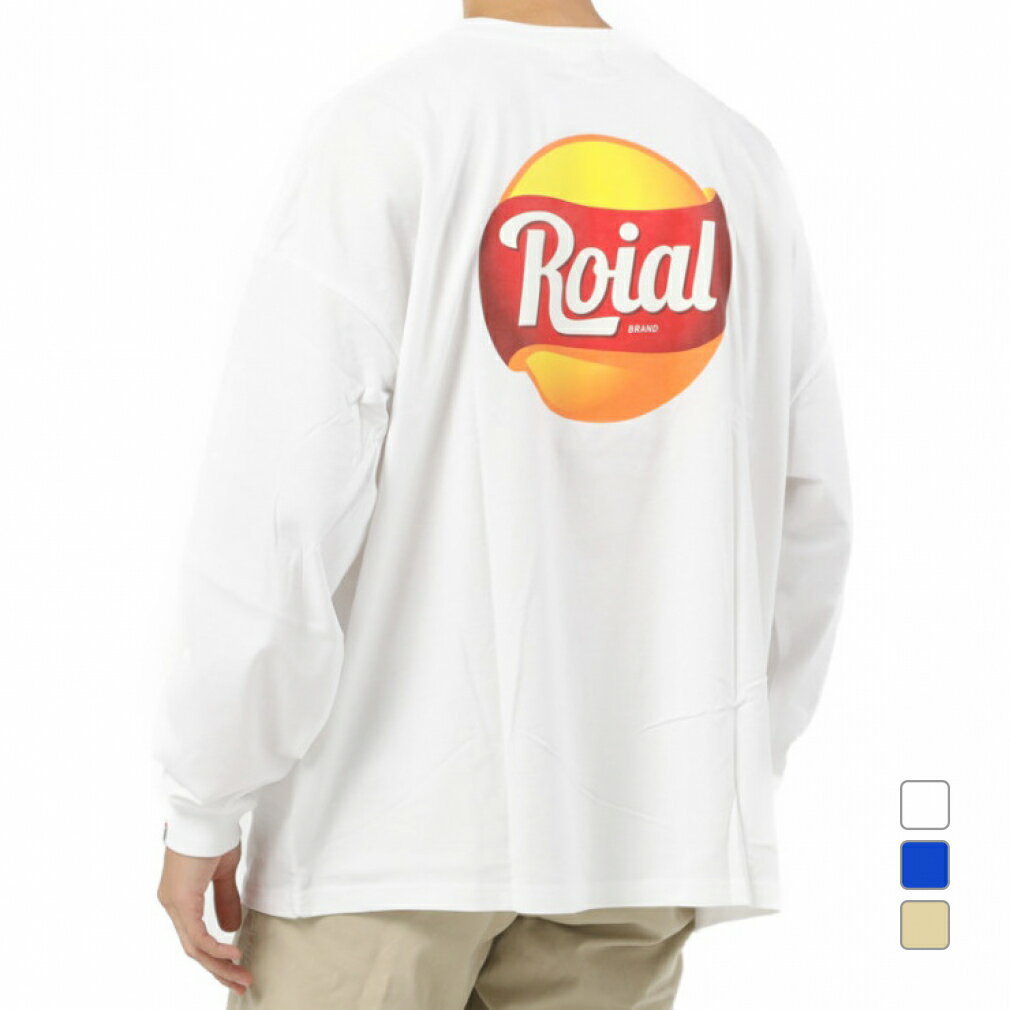 最大10％OFFクーポン  ロイアル メンズ サーフ 長袖Tシャツ CHIPS L/S Tシャツ R223MLT01 roial