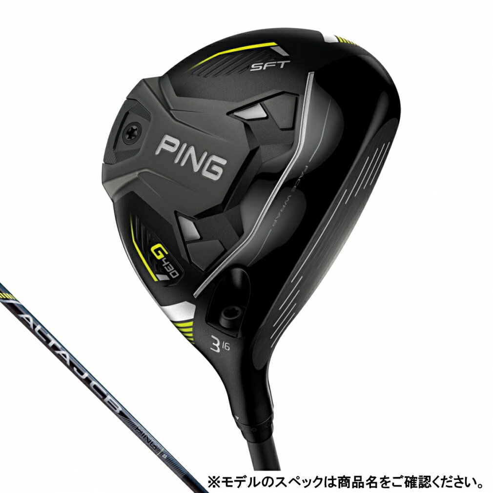 最大10％OFFクーポン 【5/18 0:00〜23:59】 ピン G430 SFT ALTA J CB BLACK ゴルフ フェアウェイウッド 2022年 メンズ PING