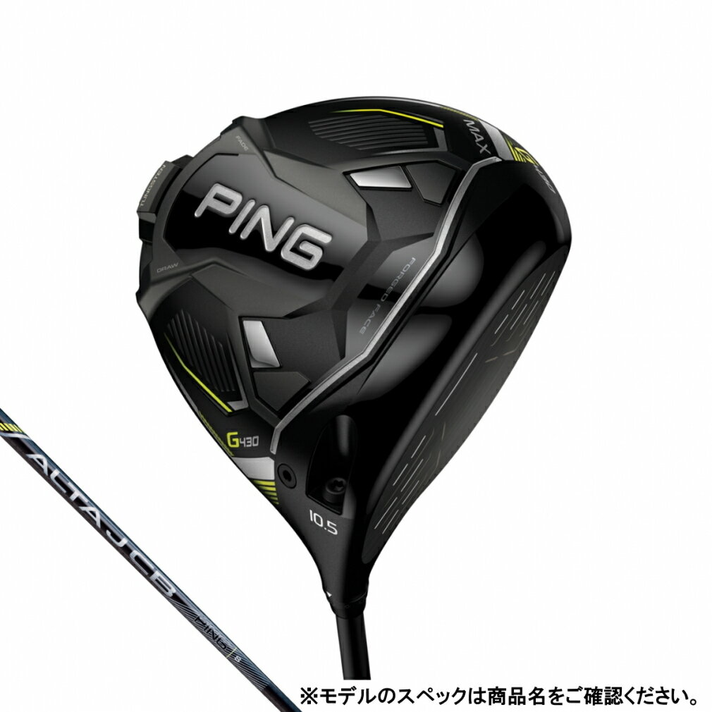 ピン G430 MAX ALTA J CB BLACK ゴルフ ドライバー 2022年 メンズ PING