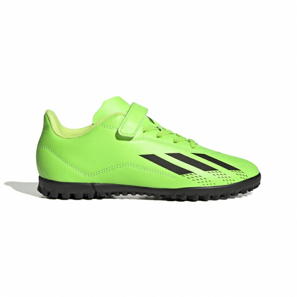 【11/22-27】買えば買うほど★最大10%OFFクーポン アディダス エックススピードポータル.4H LTFJ GW8501 ジュニア(キッズ・子供) サッカー トレーニングシューズ 2E : グリーン adidasセール サッカー 用品 セール
