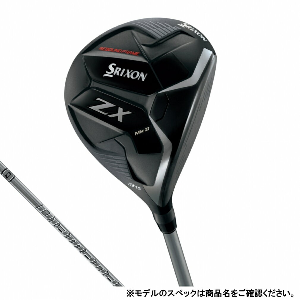 最大10％OFFクーポン 【5/18 0:00〜23:59】 スリクソン ZX Mk ll フェアウェイウッド ゴルフ Diamana ZX- ll 50 2022年 メンズ SRIXON