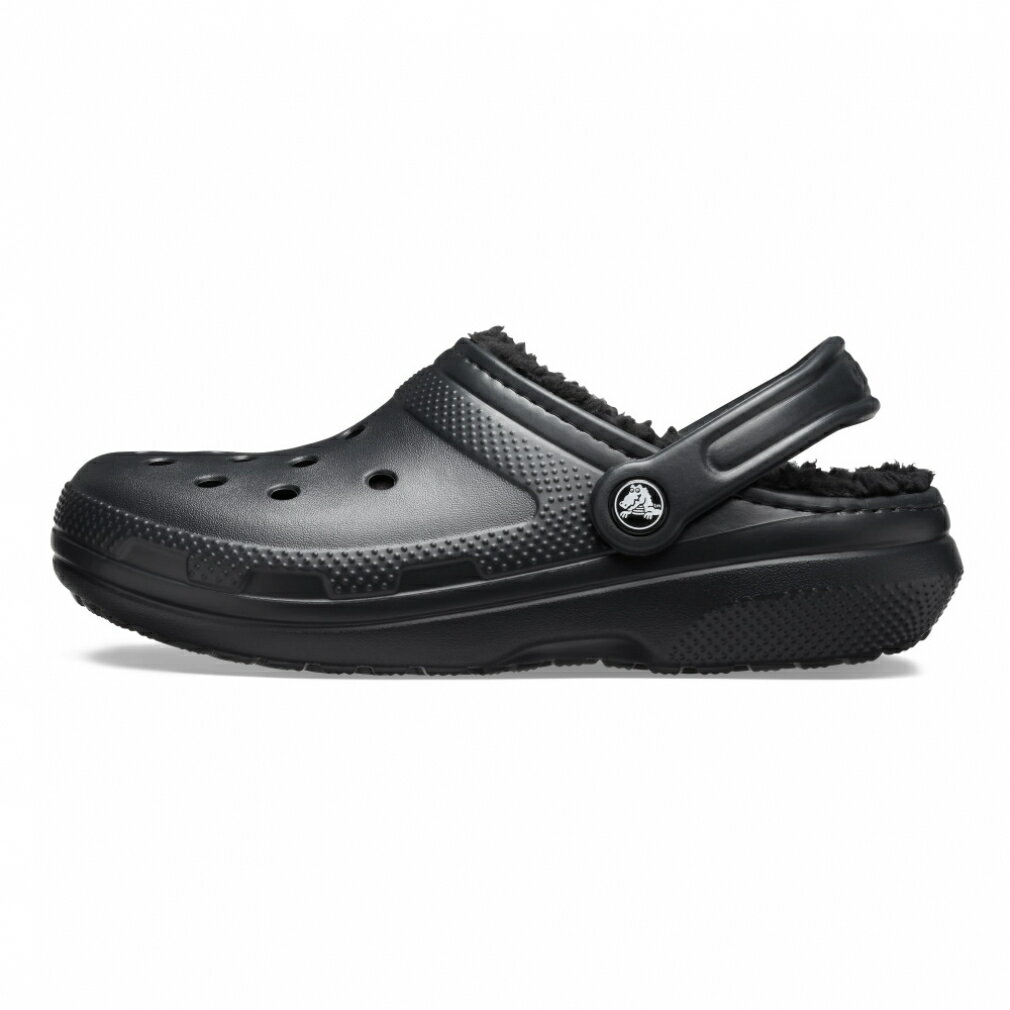 最大10％OFFクーポン 【5/18 0:00〜23:59】 クロックス Classic Lined Clog 203591-060 クロッグサンダル : ブラック crocs 2303_mo