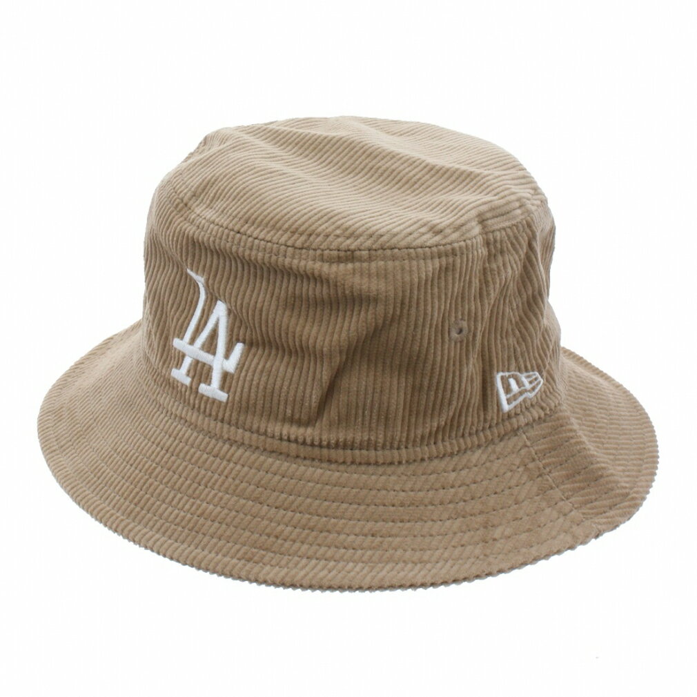 最大10％OFFクーポン 【6/1 0:00〜23:59】 ニューエラ ハット BUCKET01 MLB 8W CORD LOSDOD BGE 13330656 帽子 ： ベージュ NEW ERA