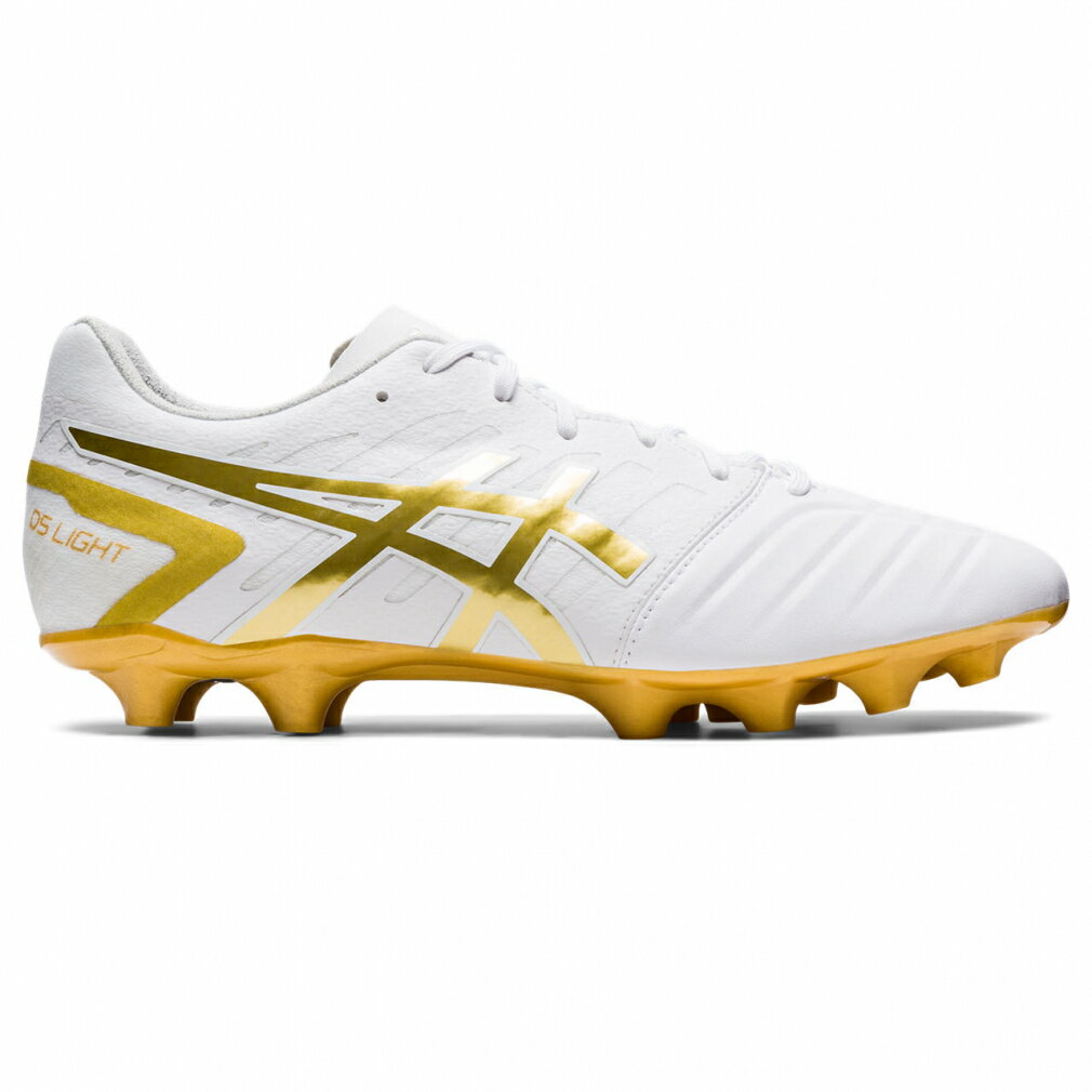 アシックス DS LIGHT CLUB WIDE ディーエス ライト クラブ ワイド 1103A073 メンズ サッカー スパイクシューズ 3E : ホワイト×ゴールド asics 2303_ms