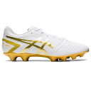 アシックス DS LIGHT CLUB+ WIDE ディーエス ライト クラブ+ ワイド 1103A073 メンズ サッカー スパイクシューズ 3E : ホワイト×ゴールド asics 2303_ms